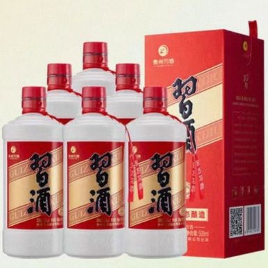 习酒 贵州习酒国产白酒圆习酒500ml*6瓶非整箱酱香型白酒(老习酒升级) 393元