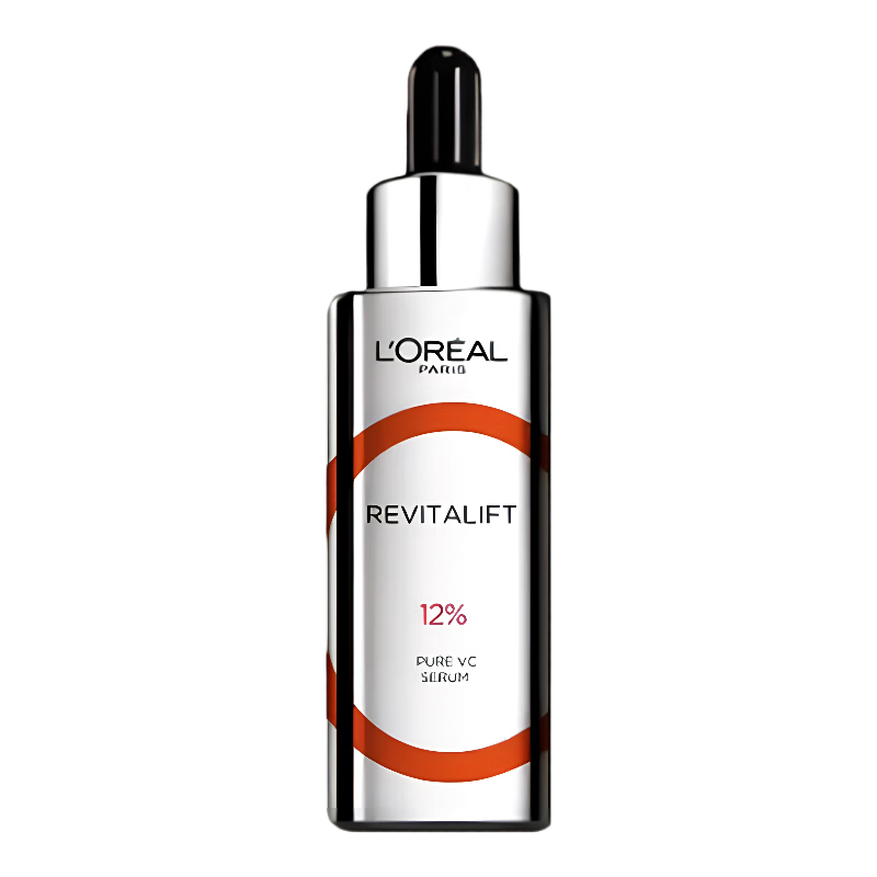 L'OREAL PARIS 巴黎欧莱雅 欧莱雅真C瓶 复颜精纯维C紧致精华液30ml 54元