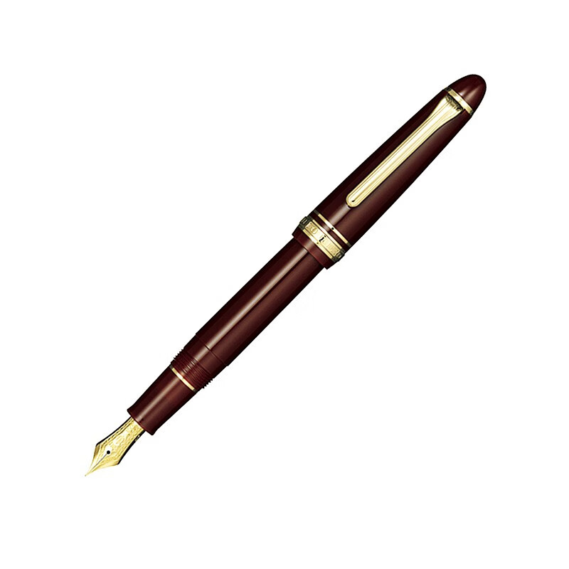 SAILOR 写乐 1521 标准鱼雷21K金尖练字书写钢笔 书写 馈赠 红杆金夹 M +吸墨器 921.2元（需用券）