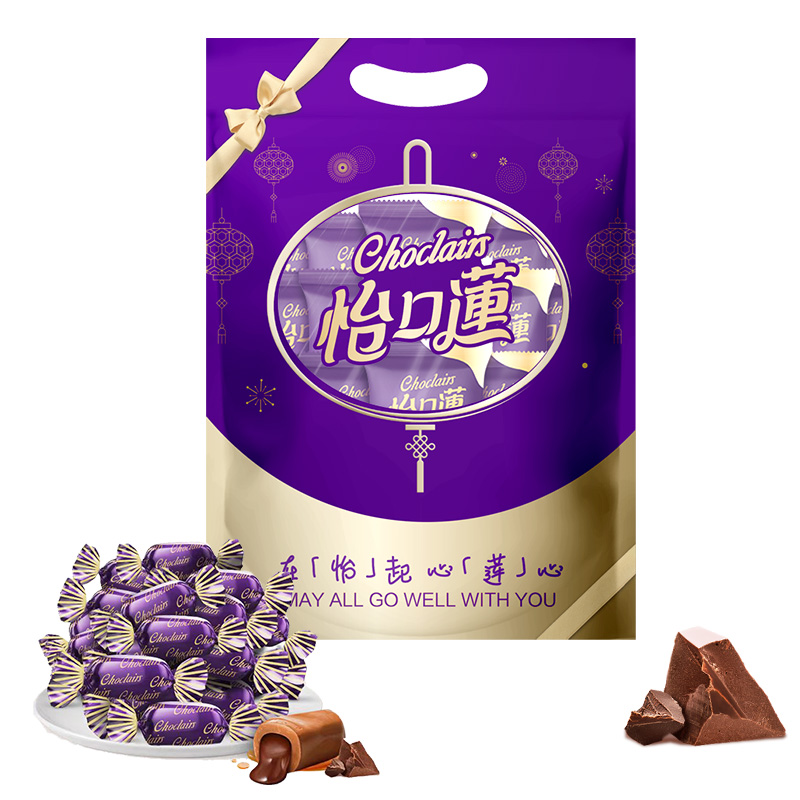 88VIP：eclairs 怡口蓮 怡口莲经典原味巧克力味太妃糖果约495g90粒 35.48元（需