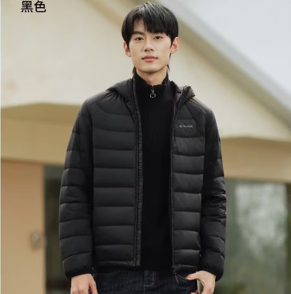 坦博尔 轻薄连帽羽绒服男TA5330259D