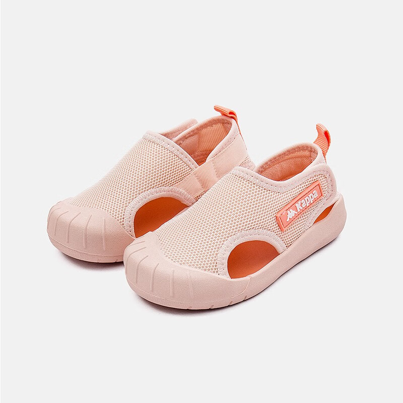 Kappa 卡帕 儿童镂空沙滩鞋 粉色 87.96元（需用券）