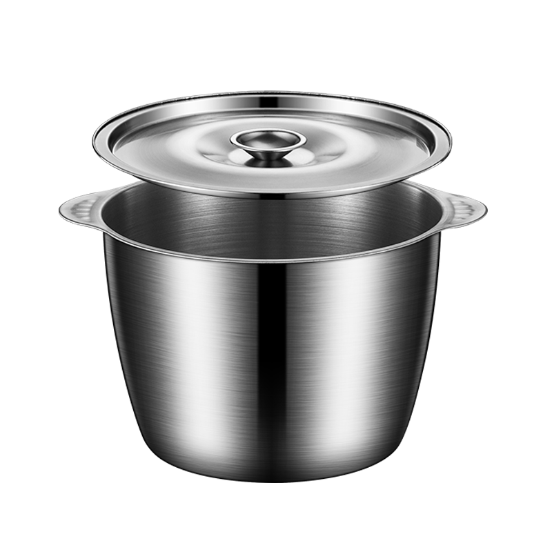 防烫双耳 不锈钢猪油罐 3升 耐高温家用调味罐 双耳带盖 闭口盖 4.99元(需领