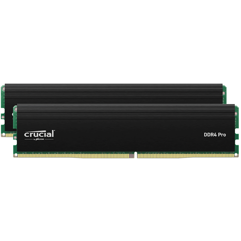 Crucial英睿达 美光 32GB（16GB×2）套装 DDR4 3200频率 内存条 美光（原镁光）颗