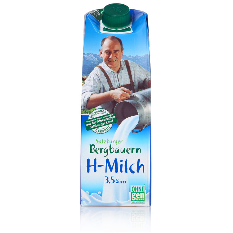 88VIP：SalzburgMilch 萨尔茨堡 全脂3.5%乳脂纯牛奶1L*1盒奥地利进口 6.64元（需用