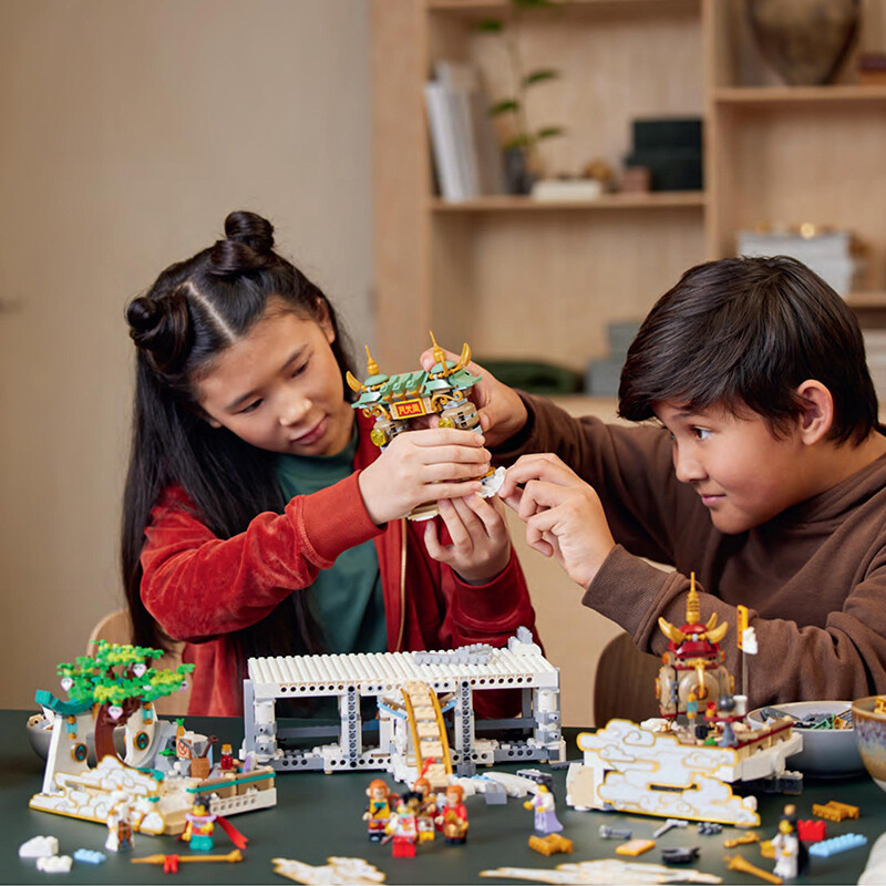 LEGO 乐高 悟空小侠系列 齐天大圣黄金机甲男孩女孩玩具积木 新年礼物 齐天