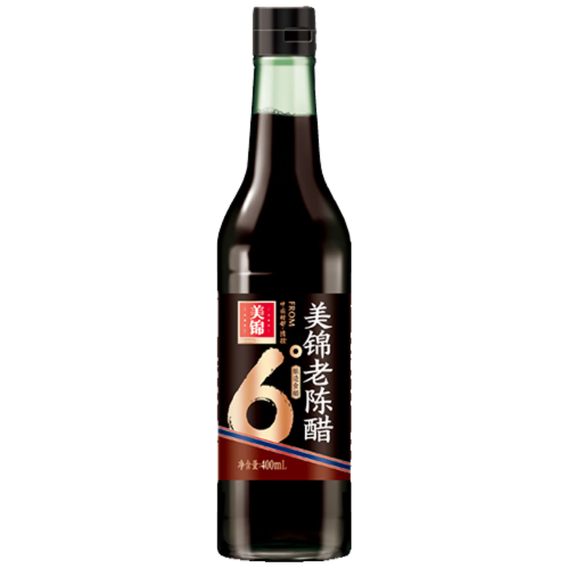 需首购:美锦 老陈醋6度 400mL 1.16元