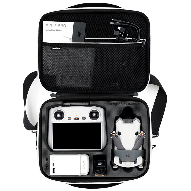 MAXCAM 麦思卡姆 适用于 大疆DJI Mini 4 Pro收纳包单肩背包便携旅行包安全保护