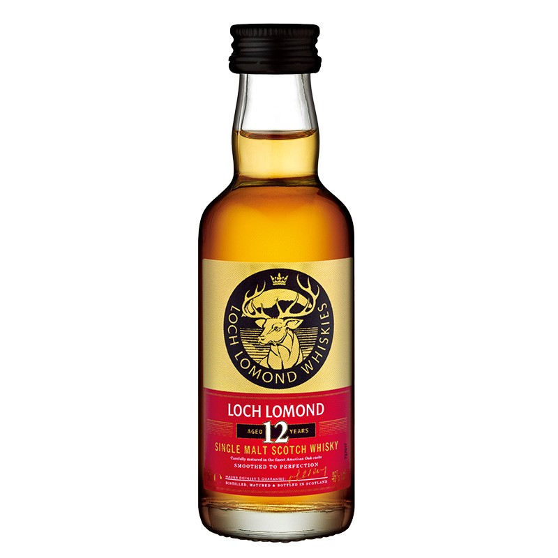 Loch Lomond 罗曼湖 12年单一麦芽威士忌 苏格兰高地产区 小酒版50ml 20元（需用