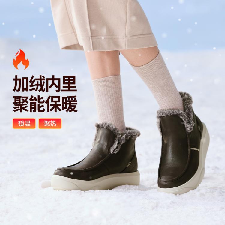 SKECHERS 斯凯奇 女士户外雪地靴 114755 227元