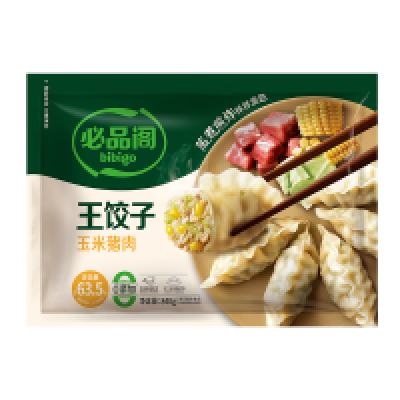 必品阁 王饺子 玉米猪肉味840g 约24只 速冻水饺 早餐夜宵 蒸饺 煎饺 105.34元