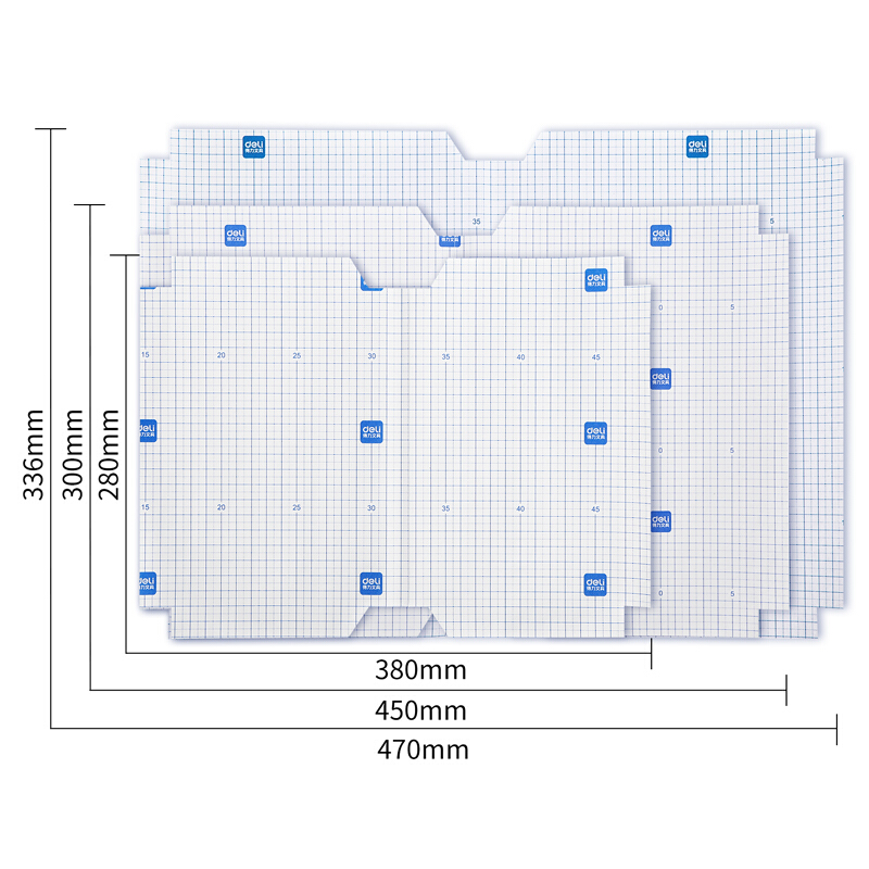 deli 得力 无需裁剪 加厚CPP材质的磨砂包书膜套装 14.12元（双重优惠）