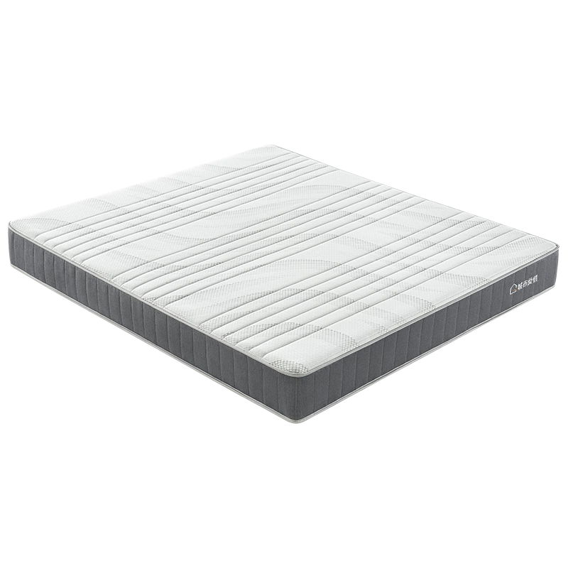 城市爱情 喜临门抗菌防螨偏硬舒脊记忆棉轻音独袋弹簧床垫大白H 1.5x2米 840.