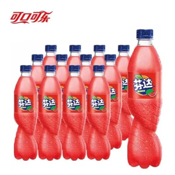 Coca-Cola可口可乐 芬达西瓜味500ml*12瓶 ￥19.5