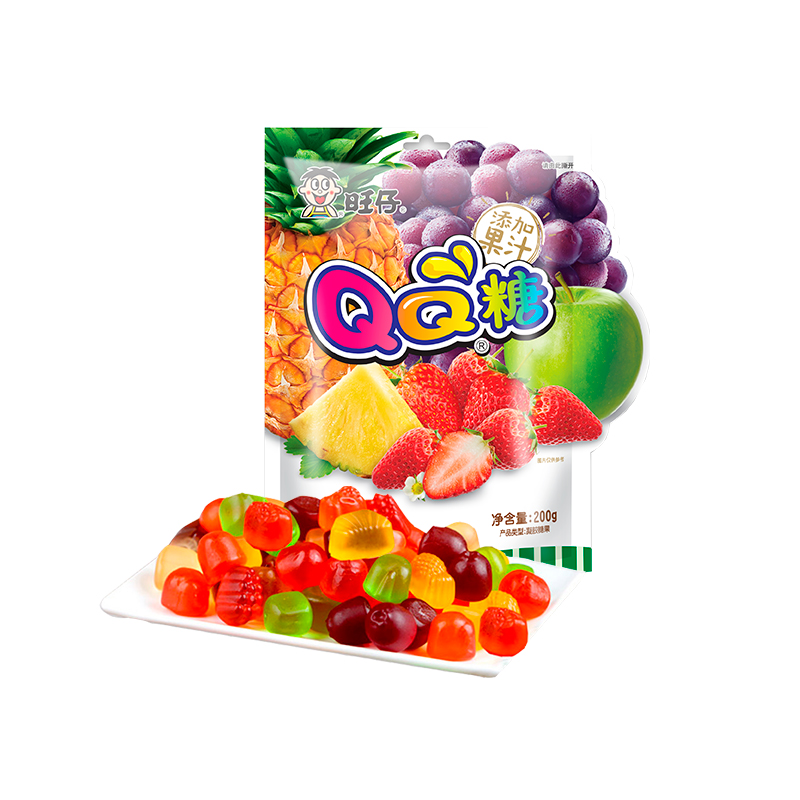 Want Want 旺旺 QQ糖 混合口味 200g 34.39元