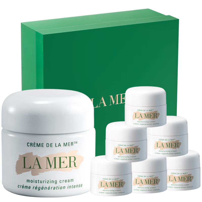 京东百亿补贴、PLUS会员：LA MER 海蓝之谜 奇迹面霜礼盒60ml（赠海澜之谜7ml*5+