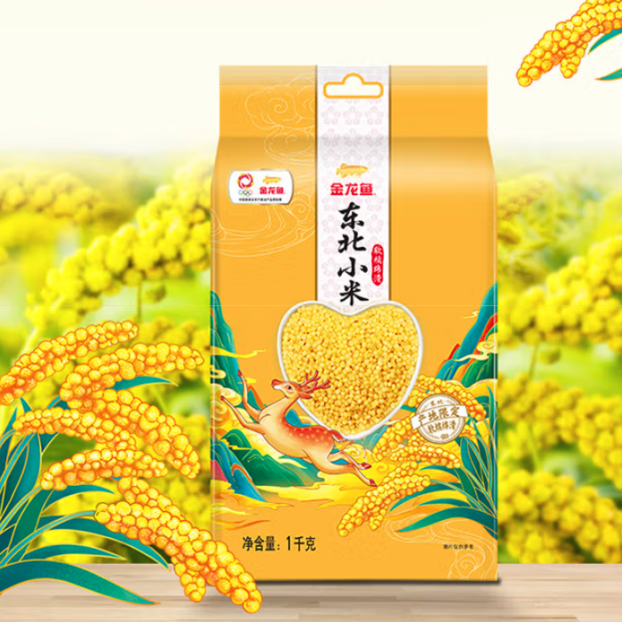 金龙鱼 东北小米 1kg 1.12元（需用券）