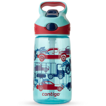 contigo 康迪克 HBC-STR018 塑料吸管杯 汽车总动员 450ml 46元（需用券）