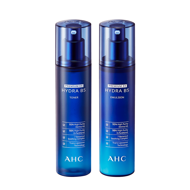 再降价: AHC B5玻尿酸水乳护肤品套装 +赠水/乳共240ml 127元(需领券,赠品价值合63.5元/件)(微信小程序购买)