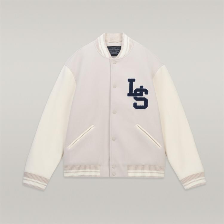 Levi's 【3M新雪丽】美式宽松棒球夹克