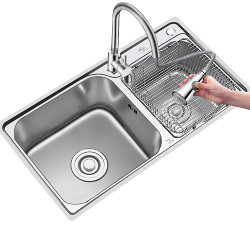 ZUNCHI 尊驰 卫浴水槽双槽304不锈钢加厚厨房洗菜盆洗菜池洗碗槽 288元（需用