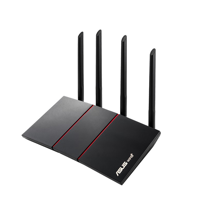 京东百亿补贴：ASUS 华硕 RT-AX56U/AX57 热血青春 WiFi6 全千兆电竞无线路由器 239