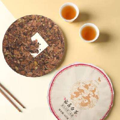 bamatea 八马茶业 白茶福鼎白茶太姥山寿眉原料饼装茶叶自饮357克 34.55元 （需