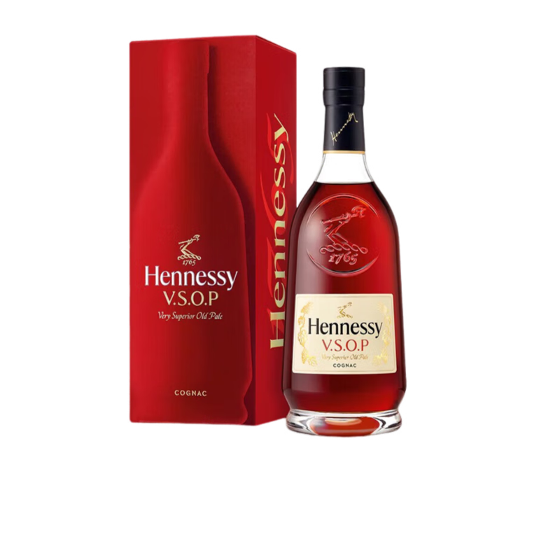 京东百亿补贴、plus会员:轩尼诗（Hennessy） VSOP 洋酒 干邑白兰地 700ml 新包装 