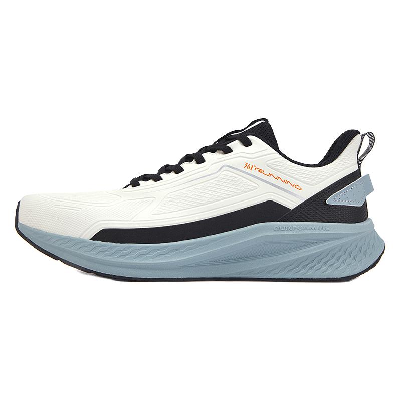 361° 烽熠雨屏跑步鞋2025雨天通勤鞋防水运动鞋减震防滑跑鞋男 102.59元