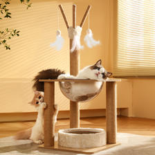 MADDEN 猫爬架猫玩具一体太空舱猫窝小型剑麻猫咪爬架子猫抓板猫爬树用品 39