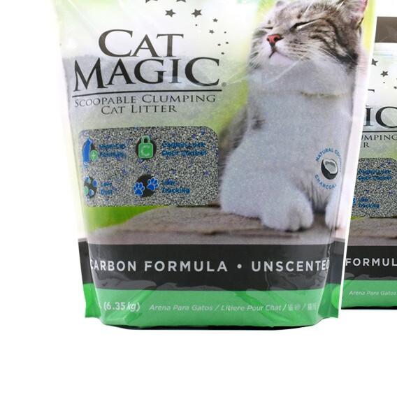 88VIP：CAT MAGIC 喵洁客 活性炭猫砂 6.35kg 49.8元（需买2件，双重优惠）