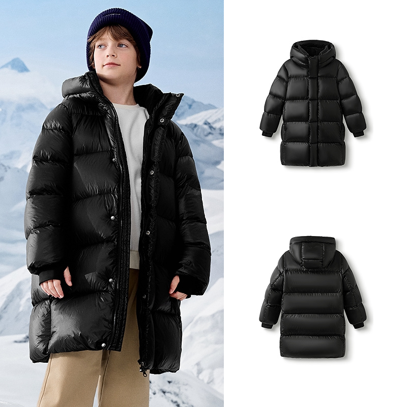 巴拉巴拉 童装儿童羽绒服女童男童2025冬装上衣加厚保暖鹅绒外套潮 629元（