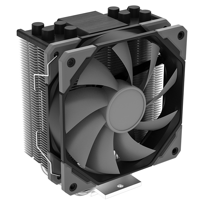 idcoolingse35四热管单风扇标准版塔式侧吹cpu散热器79元
