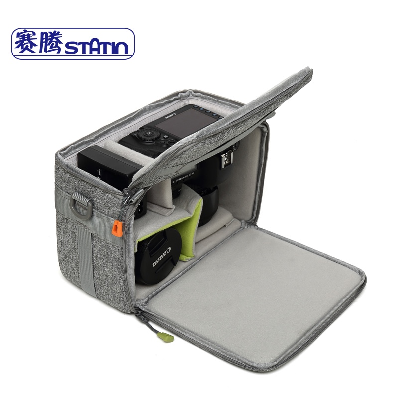 STATIN 赛腾 BD04C (小) 单反相机包 相机内胆包 抗压方便双开仓结构 硬质 相机
