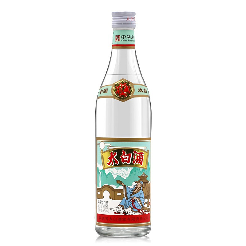 移动端、京东百亿补贴：太白 52%vol 凤香型白酒 500ml 单瓶装 30.69元