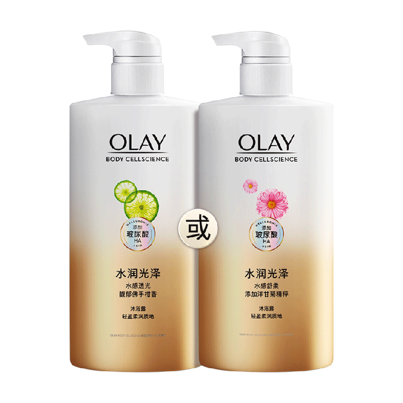 OLAY 玉兰油 水漾亮泽水光沐浴露750ml ￥25.17