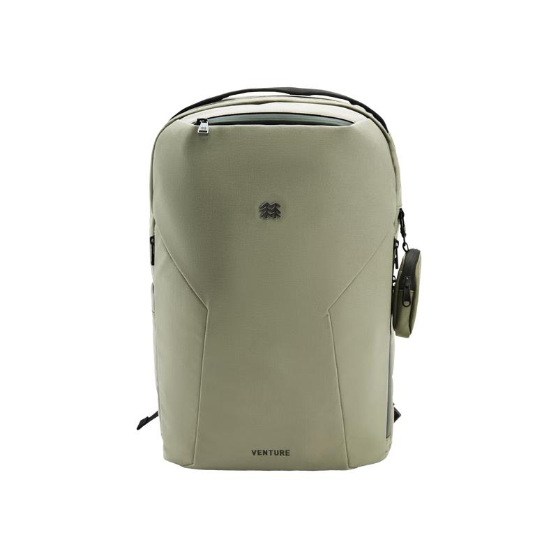 PLUS会员：KOLON SPORT 旅行通勤背包防泼水耐磨大容量多功能双肩包商务包-卡