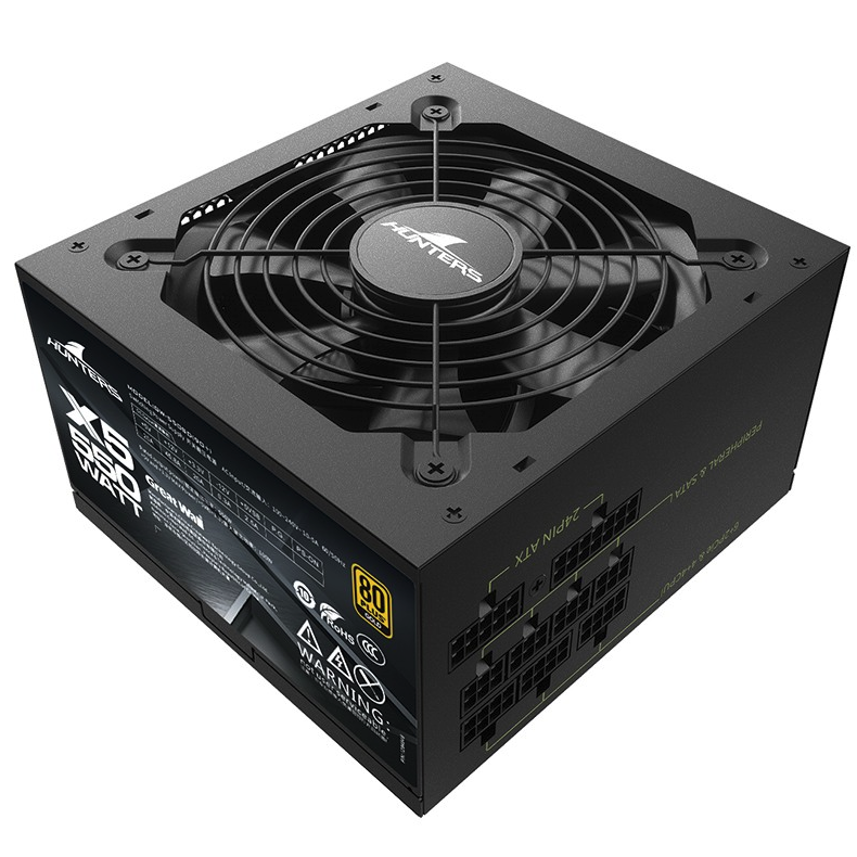 Great Wall 长城 X5 金牌（90%）全模组ATX电源 550W 319元