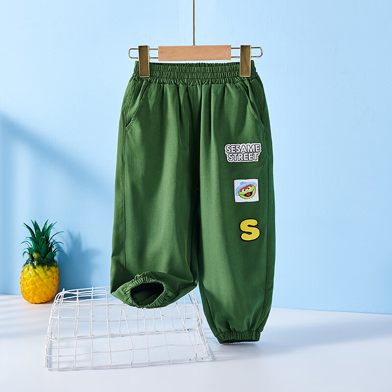 SESAME STREET 芝麻街 儿童夏季运动裤 10.65元（需用券）