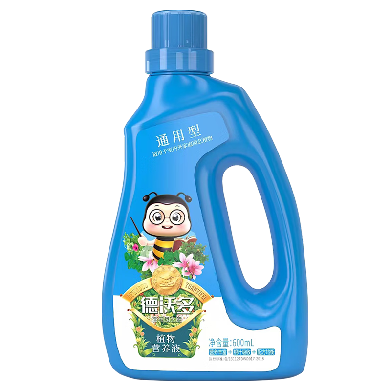 plus、需首购：德沃多肥料 植物营养液通用600ml 3.9元