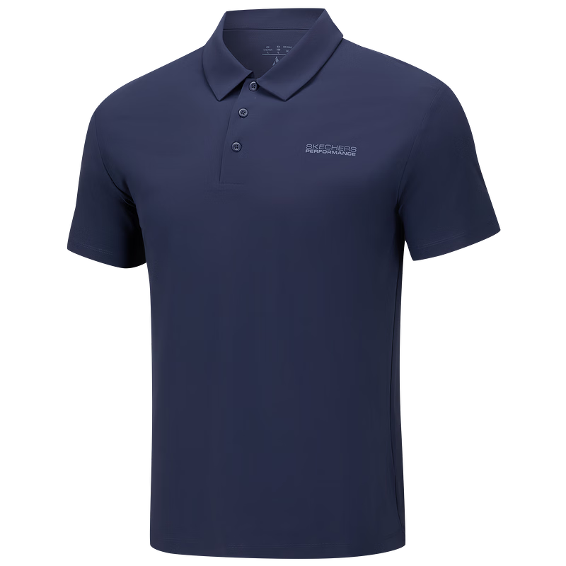 PLUS：斯凯奇 夏季男款针织短袖POLO衫 P226M114 简约通勤 72.2元