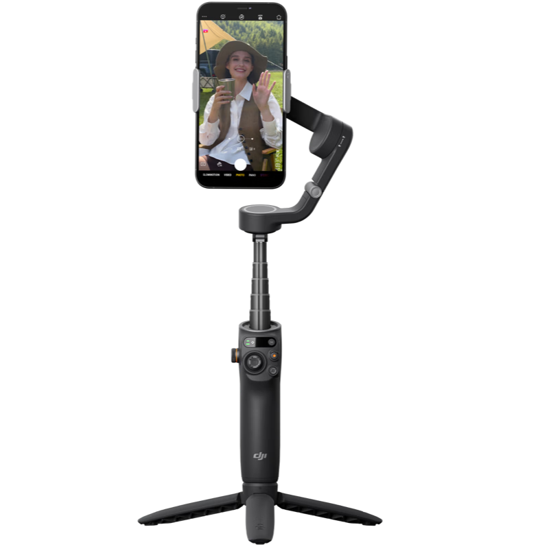 限国补：大疆 DJI Osmo Mobile 6 暗岩灰 OM手机云台稳定器 509.15元