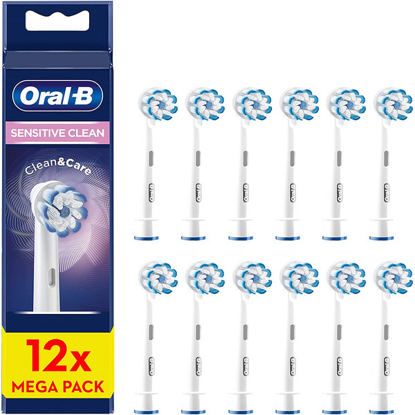 Oral-B 欧乐B Sensitive Clean 超细软毛电动牙刷刷头 12支204.66元（可3件92折）