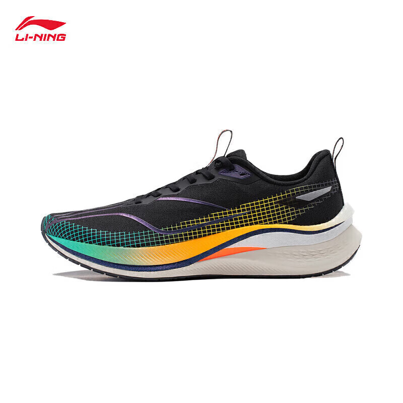 李宁 LI-NING 赤兔7 PRO丨跑步鞋男鞋中考体测马拉松高回弹竞速训练跑鞋 (多色可选) 285.1元(需用券)