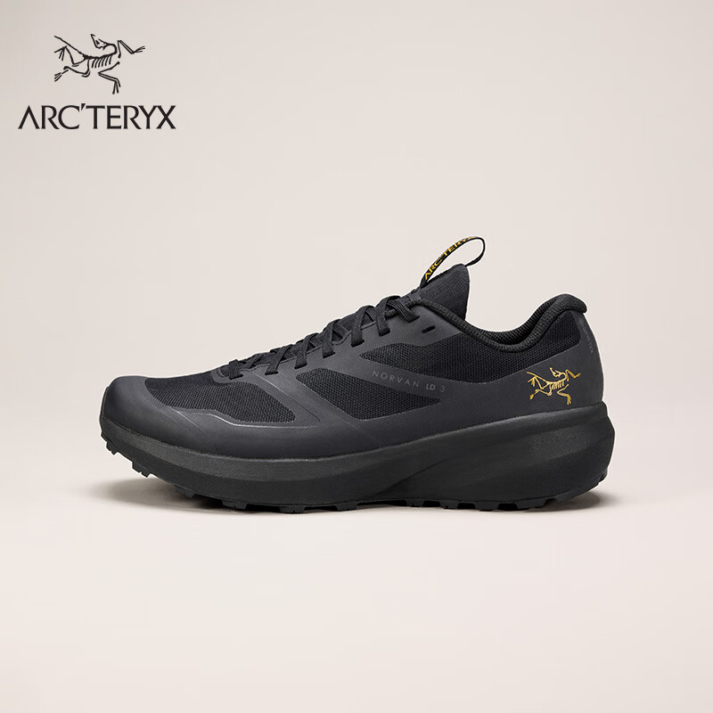 ARC'TERYX 始祖鸟 NORVAN LD 3 GTX 覆盖防水 男子 越野跑鞋 Black/Black/黑色/黑色 7 240