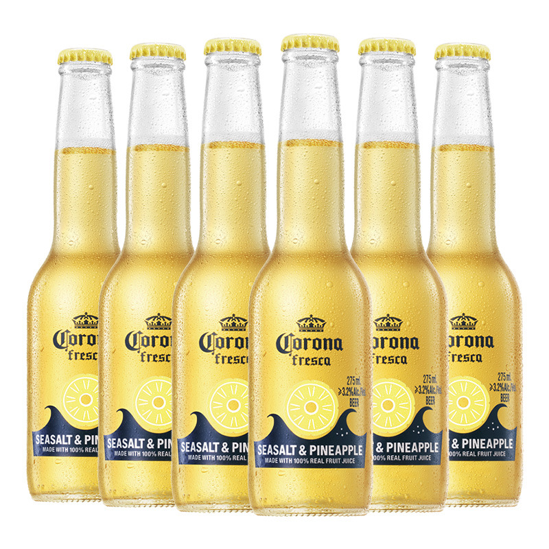Corona 科罗娜 海盐金凤梨果啤6瓶 25元（需用券）