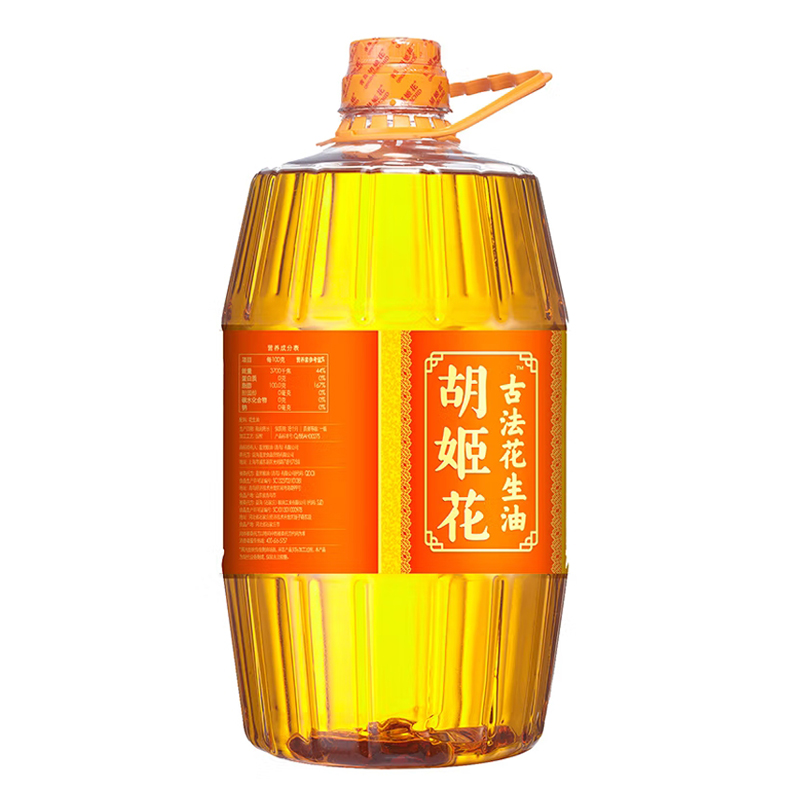 胡姬花 食用油古法特香型花生油4L炒菜烹饪香味浓郁 90.16元