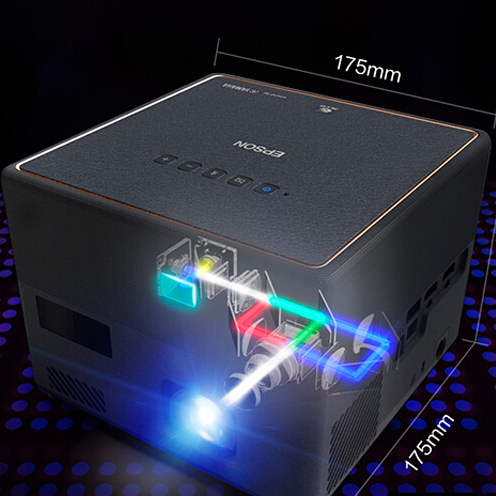 EPSON 爱普生 EF-12 家用激光投影仪 黑色 4039元（需用券）