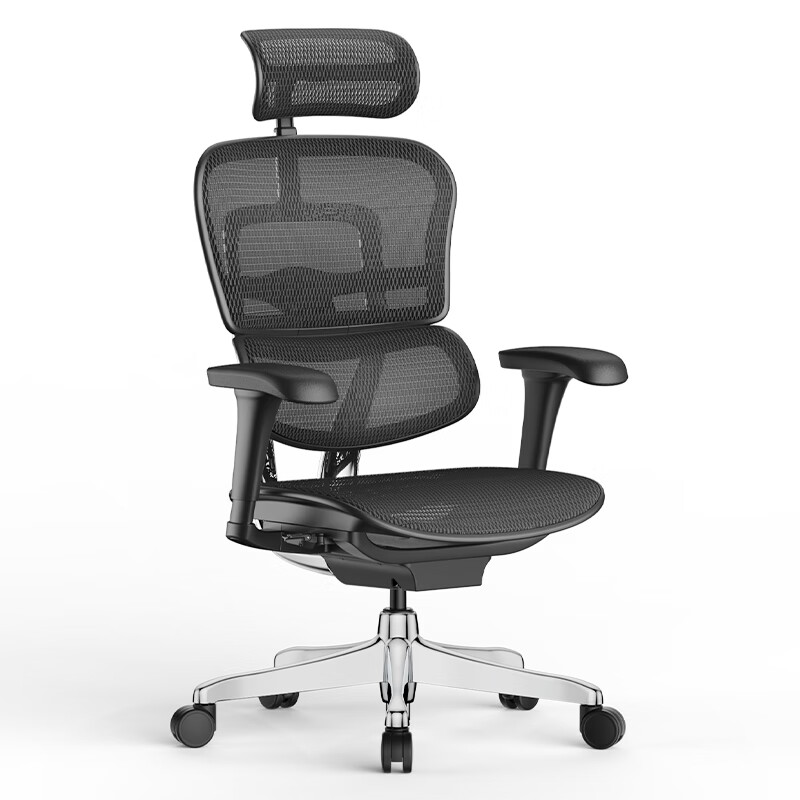 保友办公家具 金豪B 2代 人体工学电脑椅 黑色 美国网款 1742.5元（需用券）