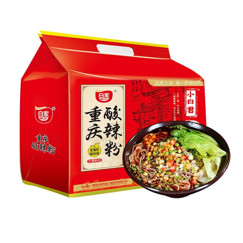 白家陈记 重庆酸辣粉 425g 五包装 9.26元（需用券）